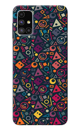 Geometric Abstract Samsung M51 Back Cover